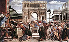 The Punishment of Korah, 1481-2, Cappella Sistina, Vatican